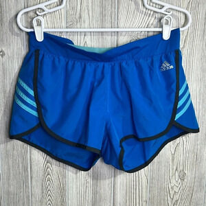 Women’s Adidas Climate Shorts Blue Size Medium